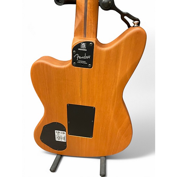 Used 2023 Fender AMERICAN ACOUSTASONIC JAZZMASTER Antique Burst Acoustic Electric Guitar