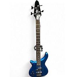 Used Rogue rocketeer LH BASS Blue Electric Bass Guitar