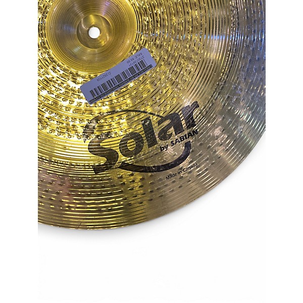 Used Solar by Sabian 18in CHINESE Cymbal