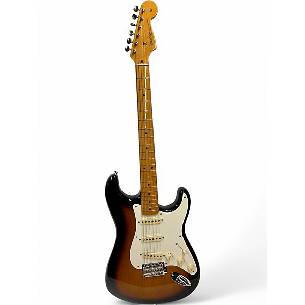 Used Fender 1957 American Vintage Stratocaster 2 Color Sunburst Solid Body Electric Guitar
