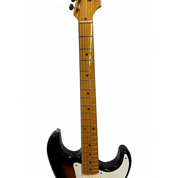 Used Fender 1957 American Vintage Stratocaster 2 Color Sunburst Solid Body Electric Guitar