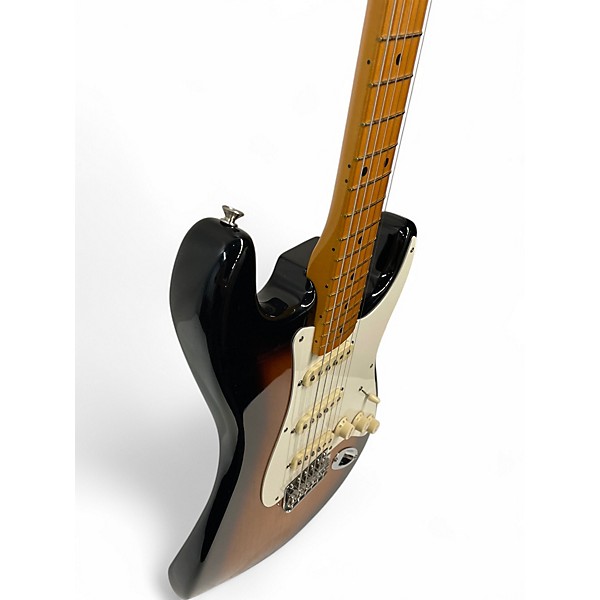 Used Fender 1957 American Vintage Stratocaster 2 Color Sunburst Solid Body Electric Guitar