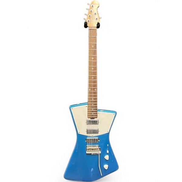 Used Sterling by Music Man ST. VINCENT LIGHT BLUE Solid Body Electric Guitar