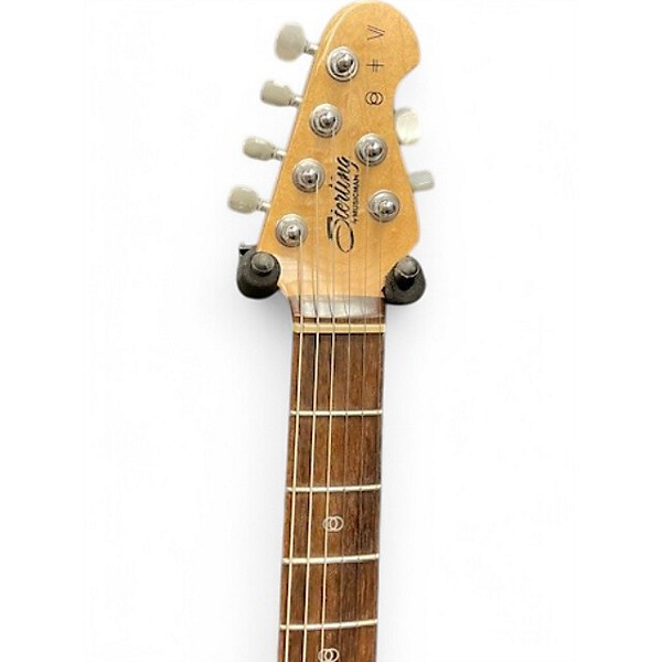 Used Sterling by Music Man ST. VINCENT LIGHT BLUE Solid Body Electric Guitar
