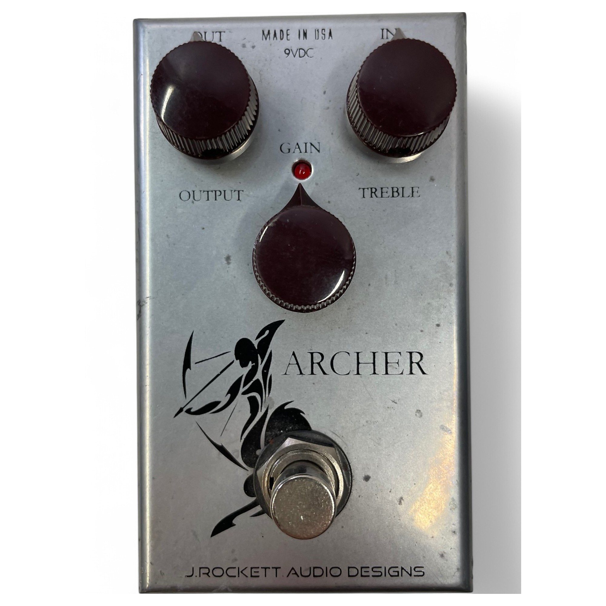 ギター J.Rockett Audio Designs ARCHER silver Used J.Rockett Audio Designs ARCHER SILVER Effect Pedal | Guitar