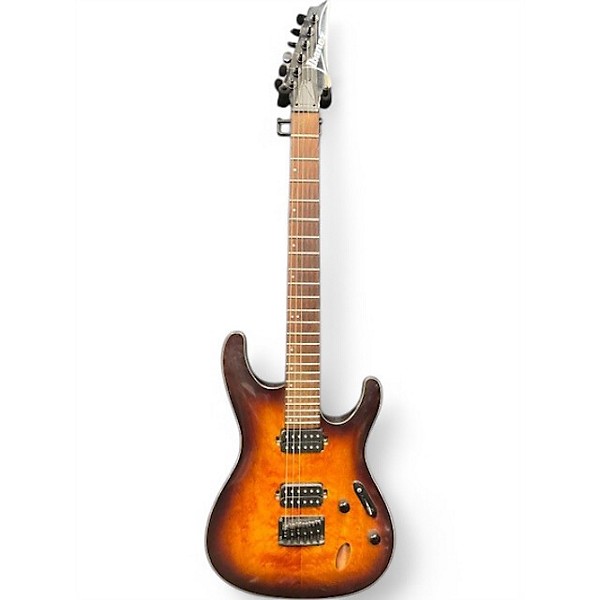 Used Ibanez S621QM Trans Amber Solid Body Electric Guitar,Specials : American Fashion Style Bags On Sale