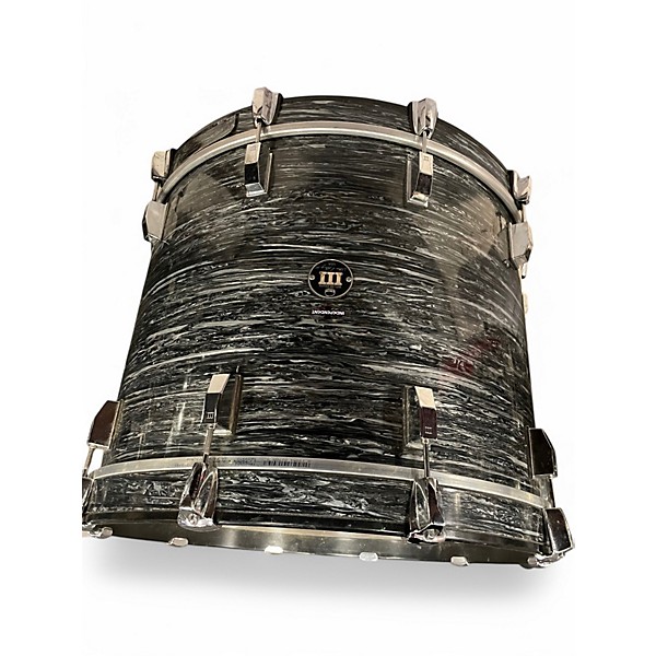 Used Ludwig 4 Piece WFL III Silver Oyster Pearl Drum Kit