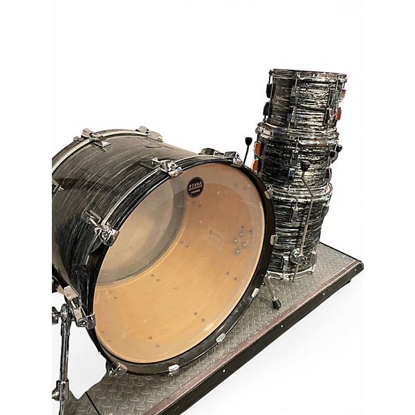 Used Ludwig 4 Piece WFL III Silver Oyster Pearl Drum Kit