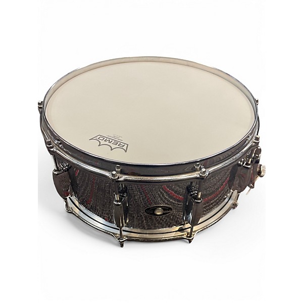 Vintage 1980s Slingerland 14in Gene Krupa Deluxe Chrome Drum