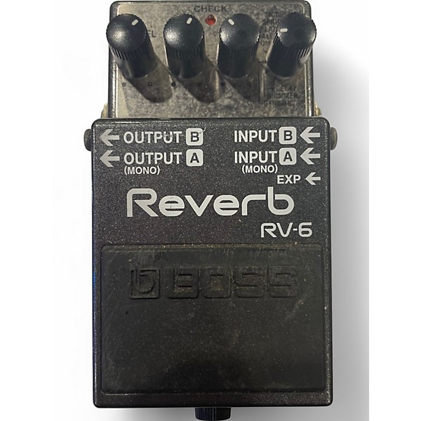 Used BOSS RV6 Digital Reverb Effect Pedal