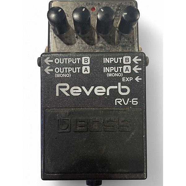 Used BOSS RV6 Digital Reverb Effect Pedal