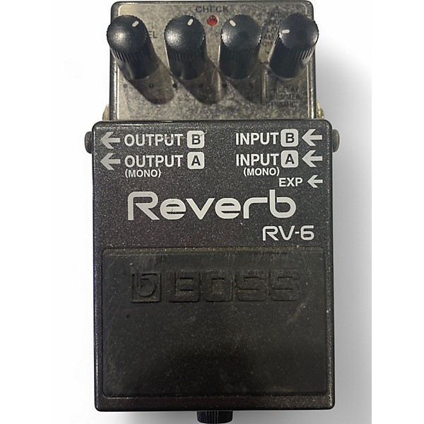 Used BOSS RV6 Digital Reverb Effect Pedal