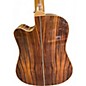 Used Zager zad900ce 2 Color Sunburst Acoustic Electric Guitar