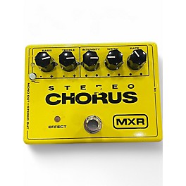 Used MXR STEREO CHORUS Effect Pedal