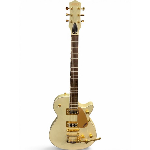 Used Gretsch Guitars G5237TG White Gold Solid Body Electric Guitar,Specials : American Fashion Style Bags On Sale