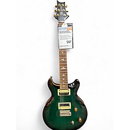 Used PRS Carlos Santana Signature SE Sapphire Blue Trans Solid Body Electric Guitar