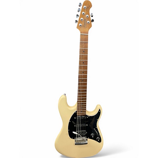 Used Sterling by Music Man CUTLASS Olympic White Solid Body Electric Guitar