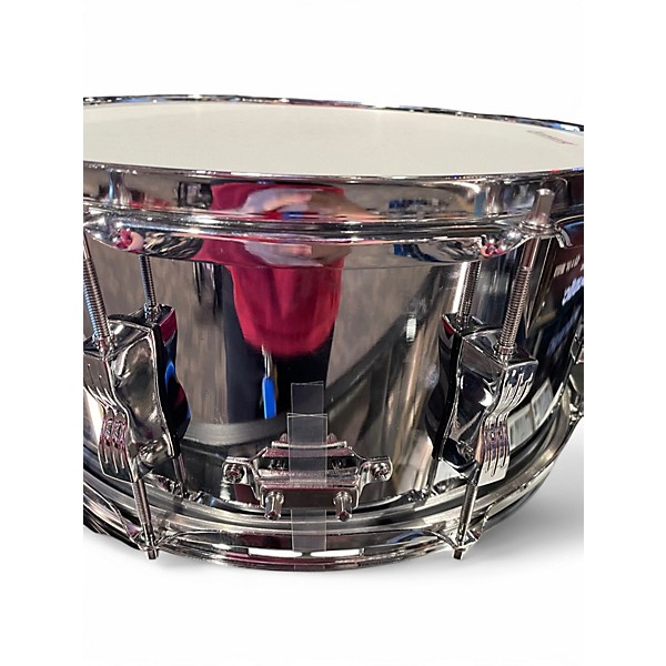 Used Ludwig 14in BACKBEAT ELITE SNARE Chrome Drum