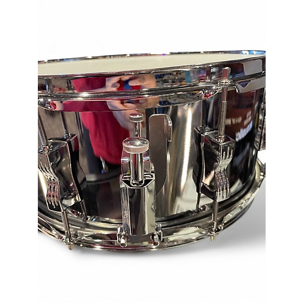 Used Ludwig 14in BACKBEAT ELITE SNARE Chrome Drum