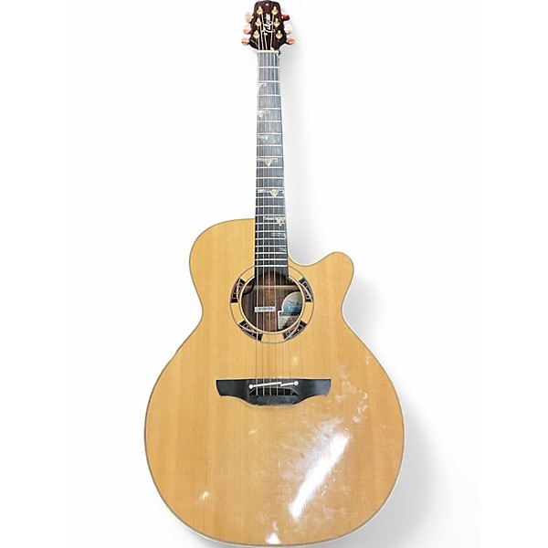 Used Takamine ESF-48C Santa Fe Natural Acoustic Electric Guitar