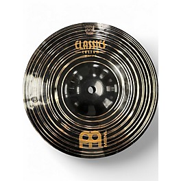 Used MEINL 10in classics custom dark splash Cymbal