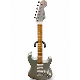 Used Fender H.E.R. Stratocaster Chrome Glow Solid Body Electric Guitar