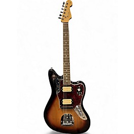 Used Fender Kurt Cobain Signature Jaguar NOS 3 Color Sunburst Solid Body Electric Guitar