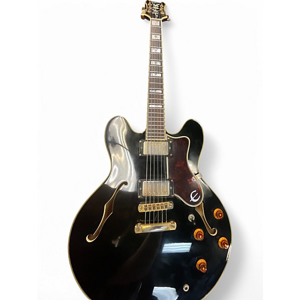 Used Epiphone Sheraton Black Hollow Body Electric Guitar,New Products : American Fashion Style Bags On Sale