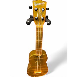 Used Kala THE WATERMEN TRANSPARENT AMBER YELLOW Ukulele