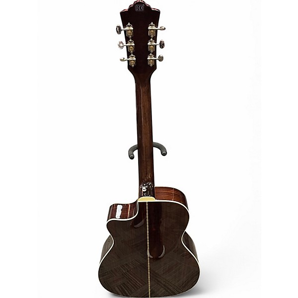 Used Guild OM 150CE Natural Acoustic Electric Guitar