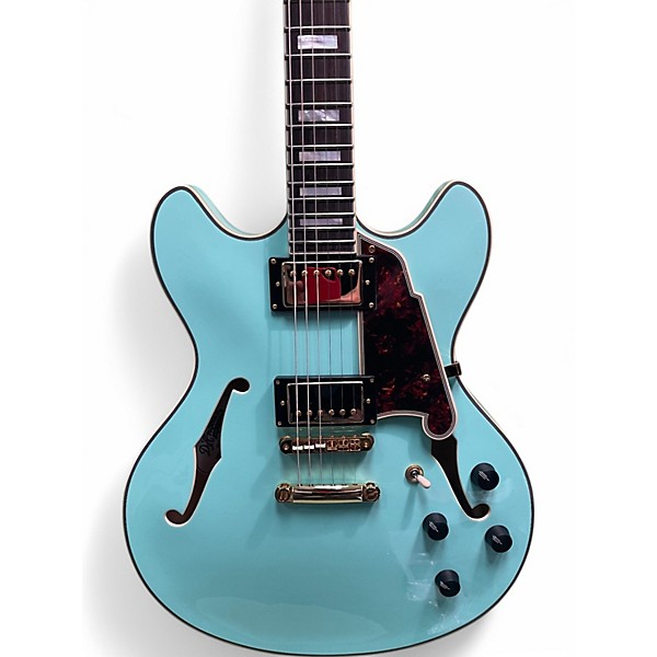 Used D'Angelico EX-DC/SP Seafoam Green Hollow Body Electric Guitar