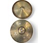Used Heather Stine 14in QUICKBEAT HI HAT PAIR Cymbal thumbnail