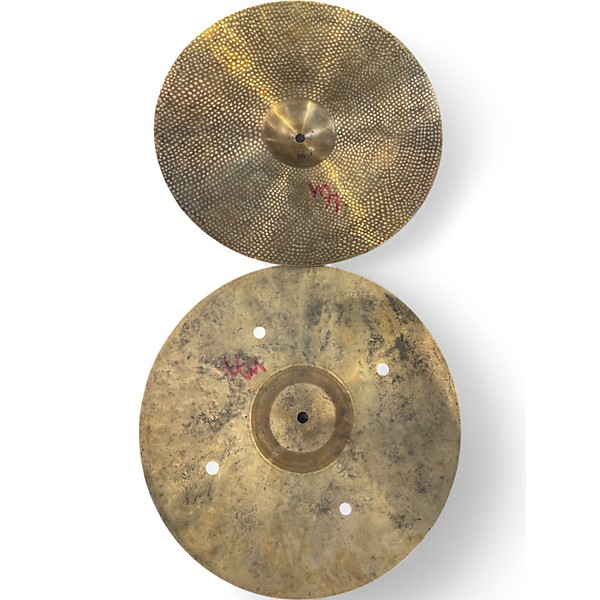 Used Heather Stine 14in QUICKBEAT HI HAT PAIR Cymbal