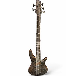 Used Ibanez SRMS805 Deep Twilight Electric Bass Guitar