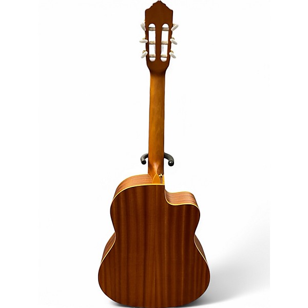 Used Ortega RCE131SN-L Natural Nylon String Acoustic Guitar