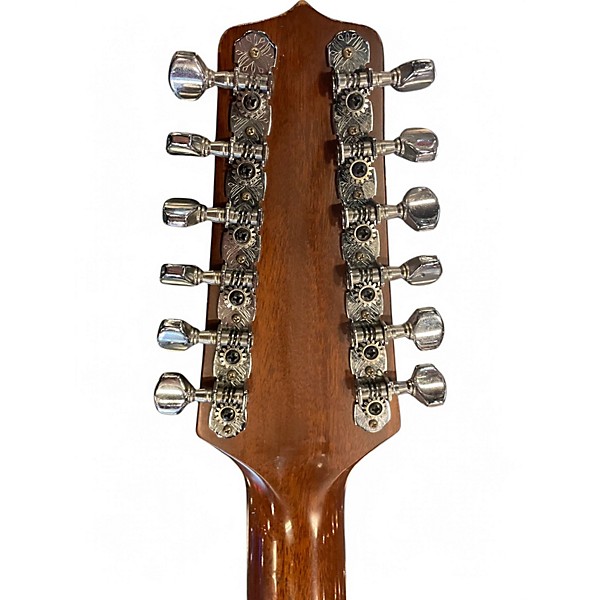 Vintage 1984 Takamine EF389 Ebony 12 String Acoustic Electric Guitar