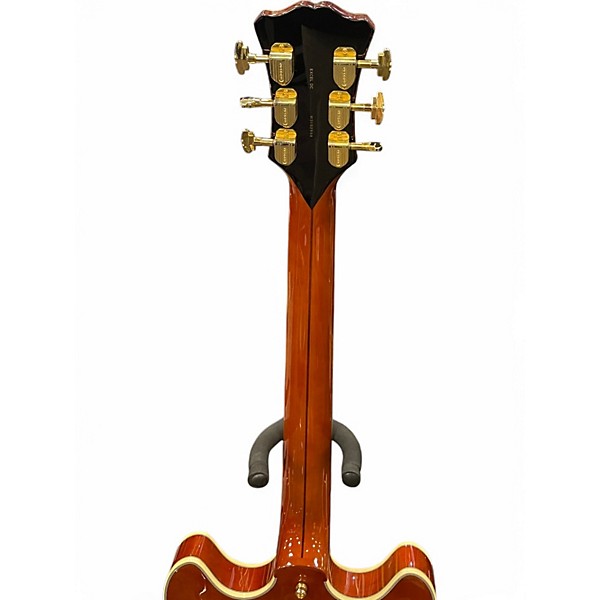 Used D'Angelico EXCEL DC 2 Tone Sunburst Hollow Body Electric Guitar