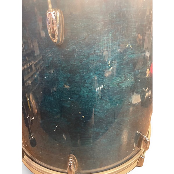 Used Gretsch Drums 3 Piece Catalina Club Jazz Series AQUA MARINE Drum Kit