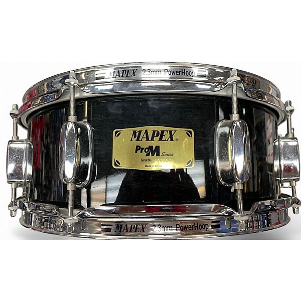 Used Mapex 5X14 ProM Snare Black Drum