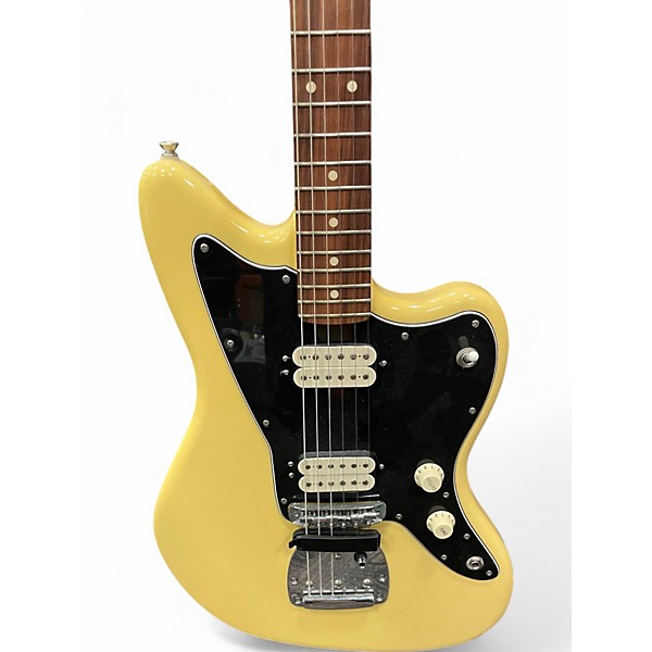Used Fender Modern Player Jazzmaster HH Buttercream Solid Body Electric Guitar