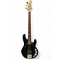 Used Sterling by Music Man Sub 4 Black Electric Bass Guitar