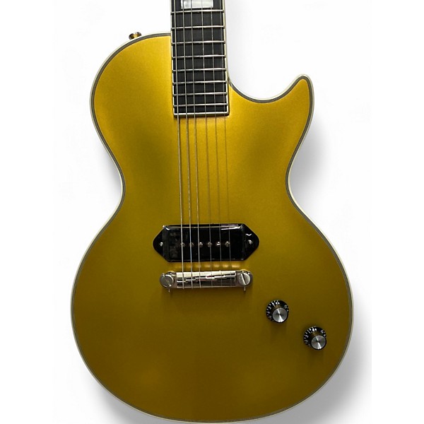 Used Epiphone Jared James Nichols Signature "Blues Power" Les Paul Custom Gold Solid Body Electric Guitar