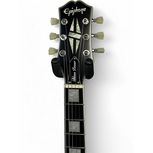 Used Epiphone Jared James Nichols Signature "Blues Power" Les Paul Custom Gold Solid Body Electric Guitar