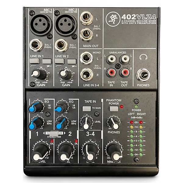 Used Mackie 402VLZ4 Unpowered Mixer