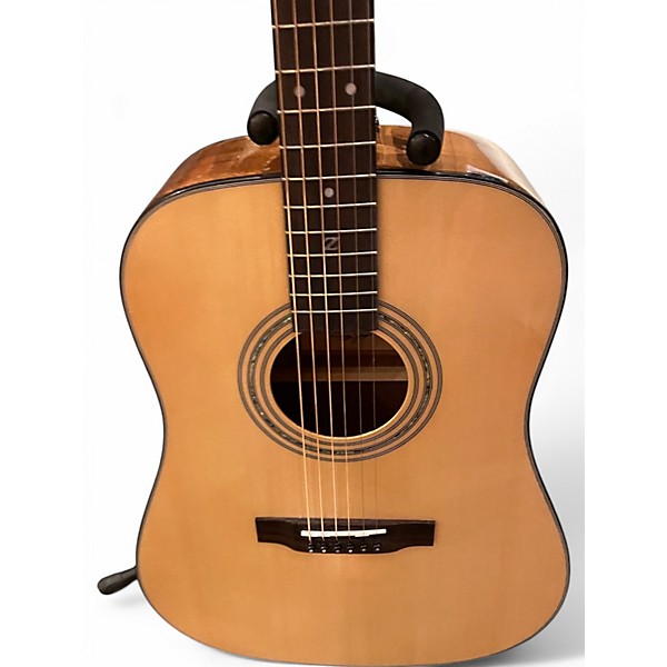 Used Zager ZAD20 Natural Acoustic Guitar