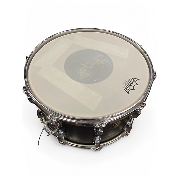 Used Ludwig 8X14 Classic Snare BLACK Drum