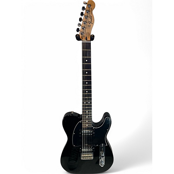 Used 2015 Fender Standard Telecaster HH Black Solid Body Electric Guitar