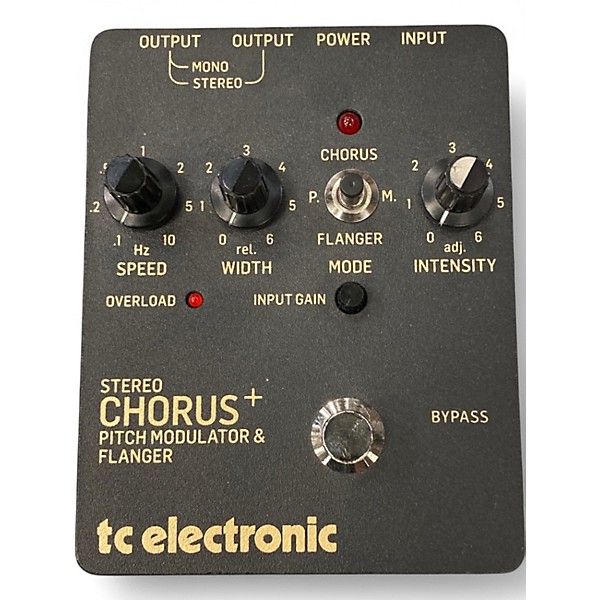 Used TC Electronic SCF Chorus Flanger Effect Pedal
