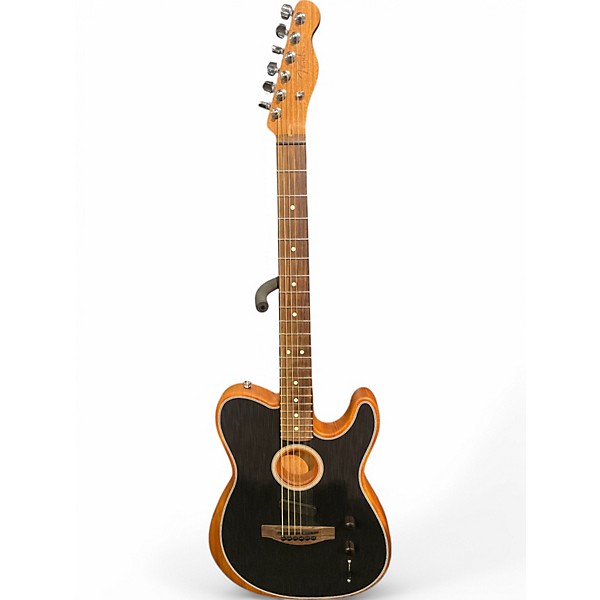 Used Fender Acoustasonic Player Telecaster Brushed Black Acoustic Electric Guitar,New Products : American Fashion Style Bags On Sale