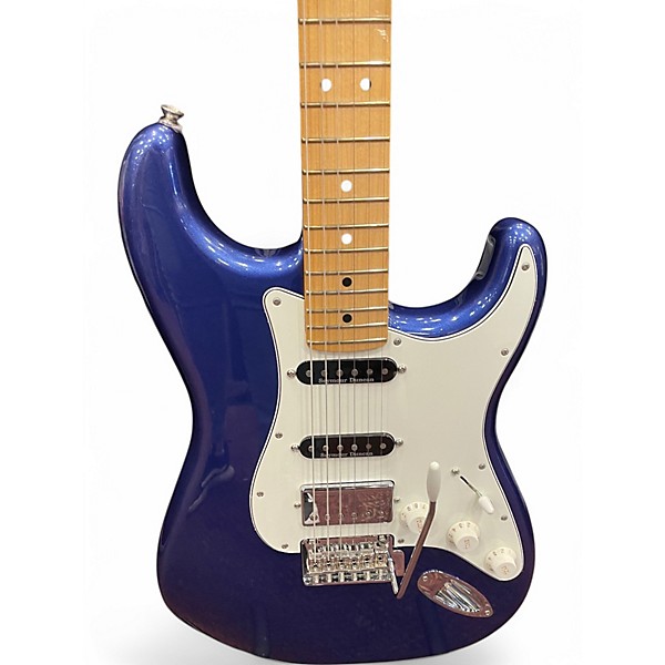 Used 2024 Fender Limited Edition Player Stratocaster HSS Daytona Blue Solid Body Electric Guitar